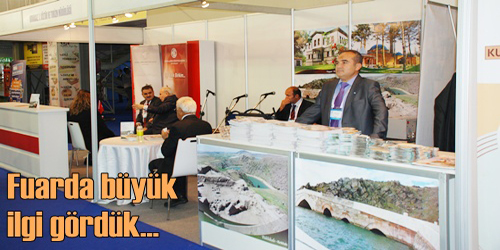 Fuarda İlgi Gördük