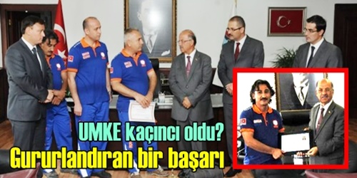 Kırıkkale UMKE ilk beşte