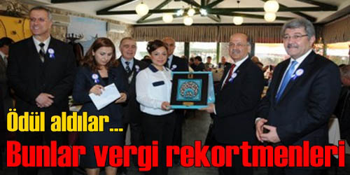 Vergi Rekortmenlerine Ödül