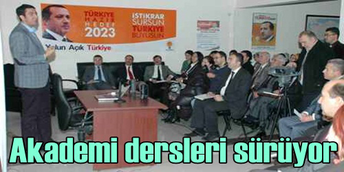 DERSLER DEVAM EDİYOR