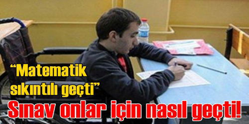  Matematik Sıkıntılı Geçti  