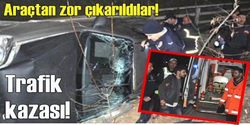 Yaralı atlattılar