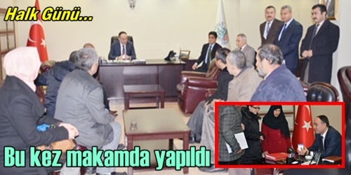 Makamda Halk Günü yapıldı