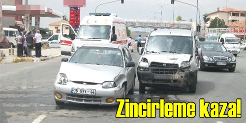  Zincirleme Kaza!