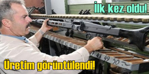 Silah Üretimi Görüntülendi