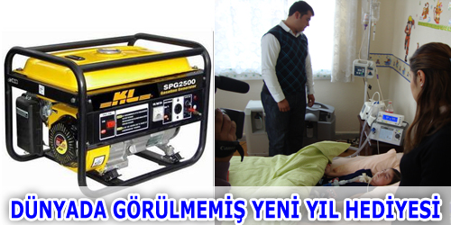 EYMENİN YILBAŞI HEDİYESİ JENARÖTÖR OLDU