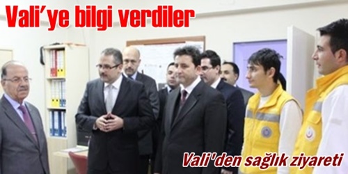 Vali Kolat bilgi aldı