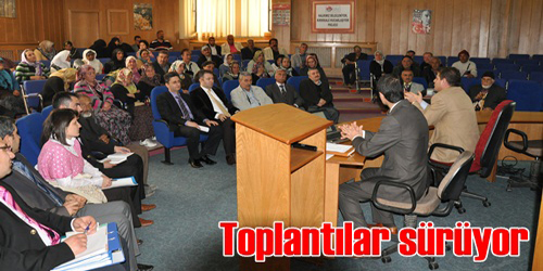 Toplantılar Devam Ediyor..