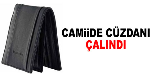 Camii`de Cüzdanı Çalındı