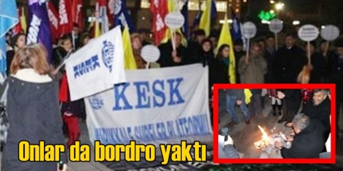 Onlar da bordro yaktılar