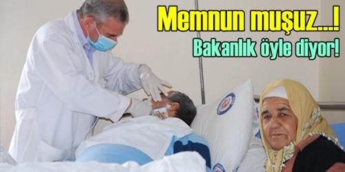 Bakanlık öyle diyor!