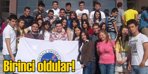 Projeyle Birinci Olduk 