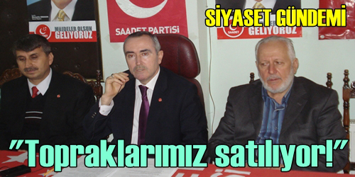 TOPRAKLAR SATILIYOR!