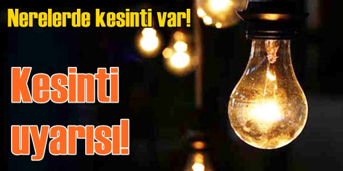 Kesinti uyarısı yapıldı