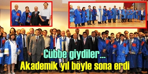 Cübbe töreni yapıldı