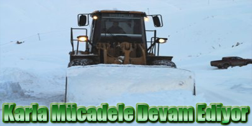 Karla Mücadele Devam Ediyor