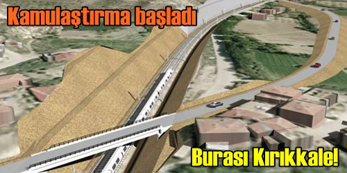 TREN GÜZERGÂHINDA KAMULAŞTIRMA BAŞLADI 