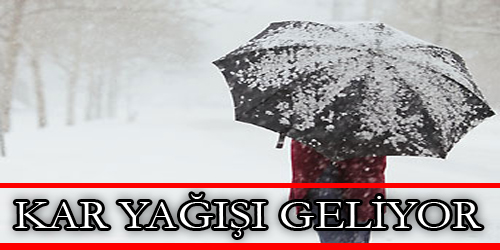  Kar Yağışı Geliyor