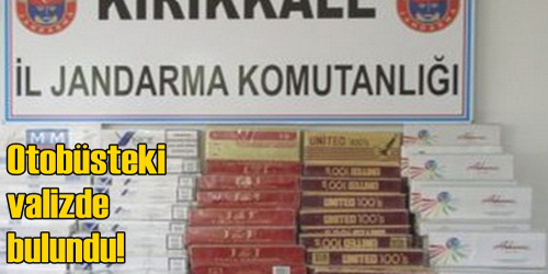 Otobüsteki Valizde Bulundu