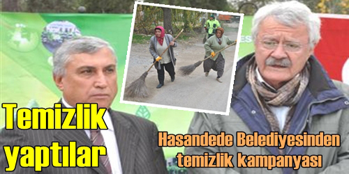 Hasandede Belediyesinden  Temizlik Kampanyası  