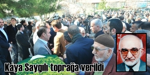 Kaya Saygılı toprağa verildi