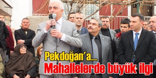 Mahallelerde büyük ilgi