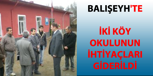 Okulların İhtiyaçları Giderildi 