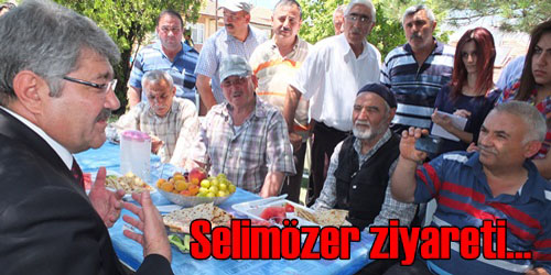 Mahalle Ziyaretlerini Sürdürüyor
