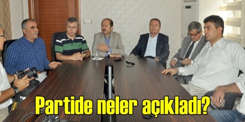 Can, partide konuştu