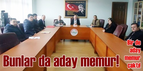 Aday memurlar eğitime başladı