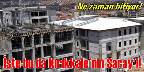Yeni hükmet konağı yükseliyor
