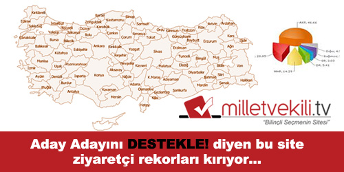 İnternette Seçim Şimdiden Başladı !