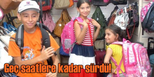 Çarşıda Alışveriş Telaşı