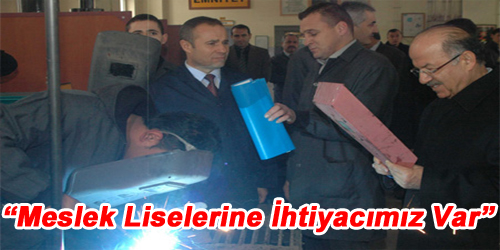 Meslek Liselerine İhtiyacımız Var