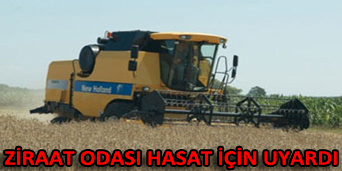 Ziraat Odası Uyardı