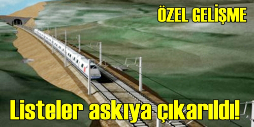 Listeler Askıya Çıktı