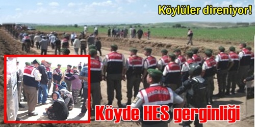 Jandarma ile HES arbedesi