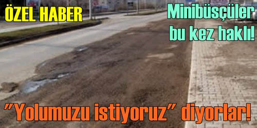 Yolumuzu istiyoruz!