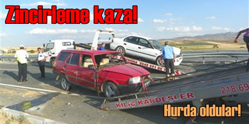 3 Otomobil Karıştı