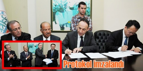 Protokolü imzaladılar