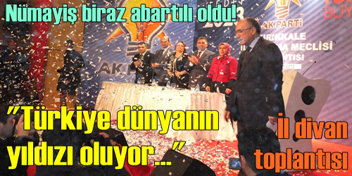 İl Divan Toplantısına Katıldı