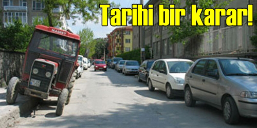 Kaldırım Otoparka Son!  