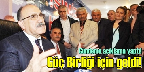 Atalay Güç Birliği için geldi
