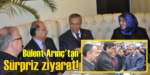 Arınç Kırıkkale`ye uğradı