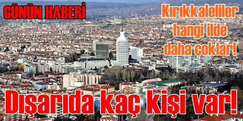 Dışarıda  Biz Kaç Kişiyiz?