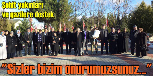 Şehit Aileleri Ve Gazilere Destek