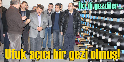 İki İli Gezdiler