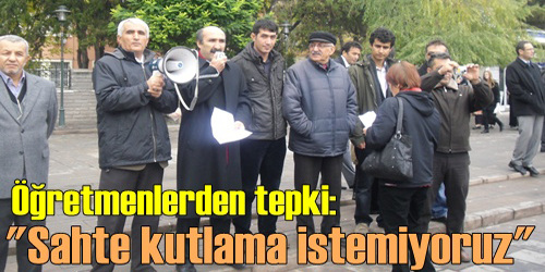 TEPKİ GÖSTERDİLER!