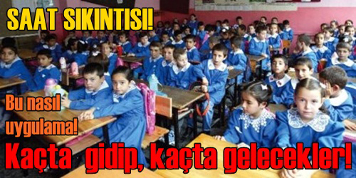 Çok erken kalkacaklar