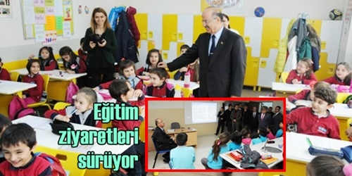 Okul ziyaretlerini sürdürdü